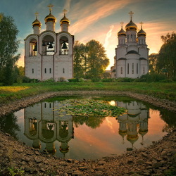 Пазл: Золотые купола