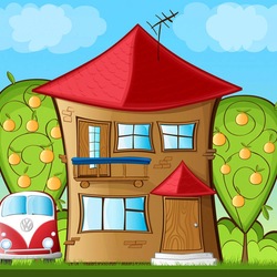 Пазл: Домик