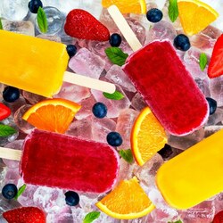 Пазл: Фруктовый лед