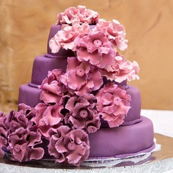 Пазл: Сиреневый торт