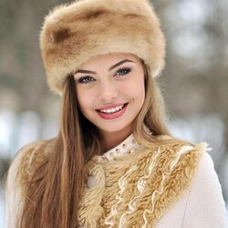 Пазл: В меховой шапке