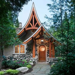 Пазл: Домик в лесу