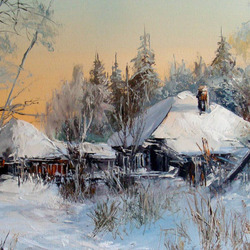 Пазл: Заснеженная красота