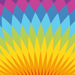 Пазл: Цветные лучи