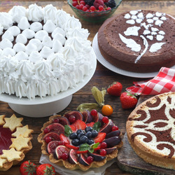 Пазл: Изобилие десертов