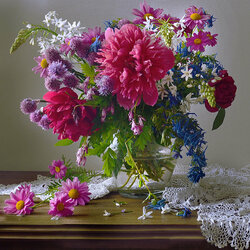 Пазл: Цветы июня