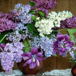 Пазл: В сиреневых тонах