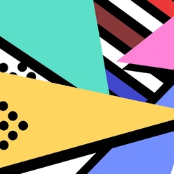 Пазл: Цветная геометрия