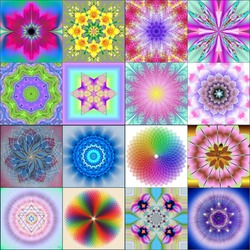 Пазл: Мандалы