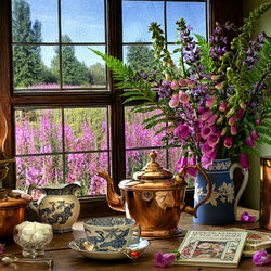 Пазл: Фантазия о наперстянке