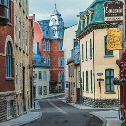 Пазл: Старая улица Квебека