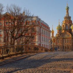 Пазл: Улочка Питера