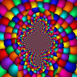 Пазл: Фрактальные шары