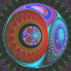 Пазл: Фрактальный шар