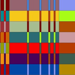 Пазл: Цветная геометрия