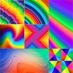 Пазл: Цветная геометрия
