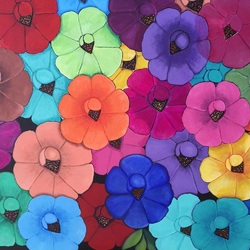 Пазл: Цветочная поляна