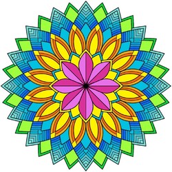 Пазл: Мандала