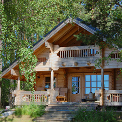 Пазл: Домик в лесу