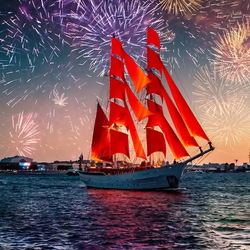 Пазл: Алые паруса 