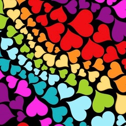 Пазл: Сердечки