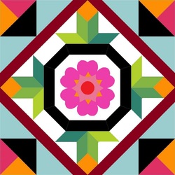 Пазл: Цветная геометрия