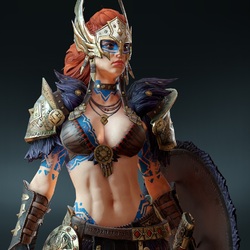 Пазл: Воительница