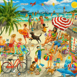 Пазл: На пляже