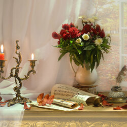 Пазл: Саксофона осенний мотив