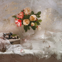 Пазл: Кружева для зимы