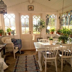 Пазл: На веранде