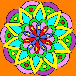 Пазл: Мандала