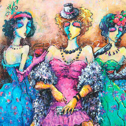 Пазл: Вечеринка леди