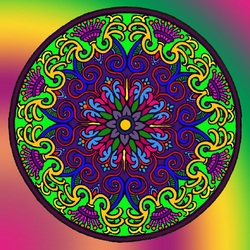 Пазл: Мандала