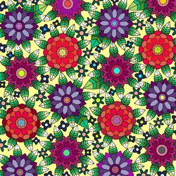 Пазл: Цветочная поляна