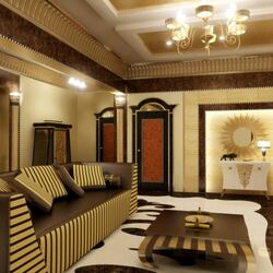 Пазл: Гостиная в египетском стиле