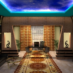 Пазл: Гостиная в египетском стиле