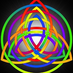 Пазл: Цветная геометрия