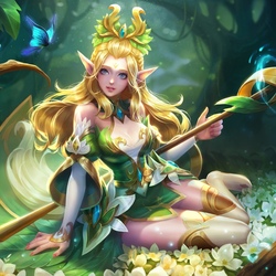 Пазл: Эльфийка