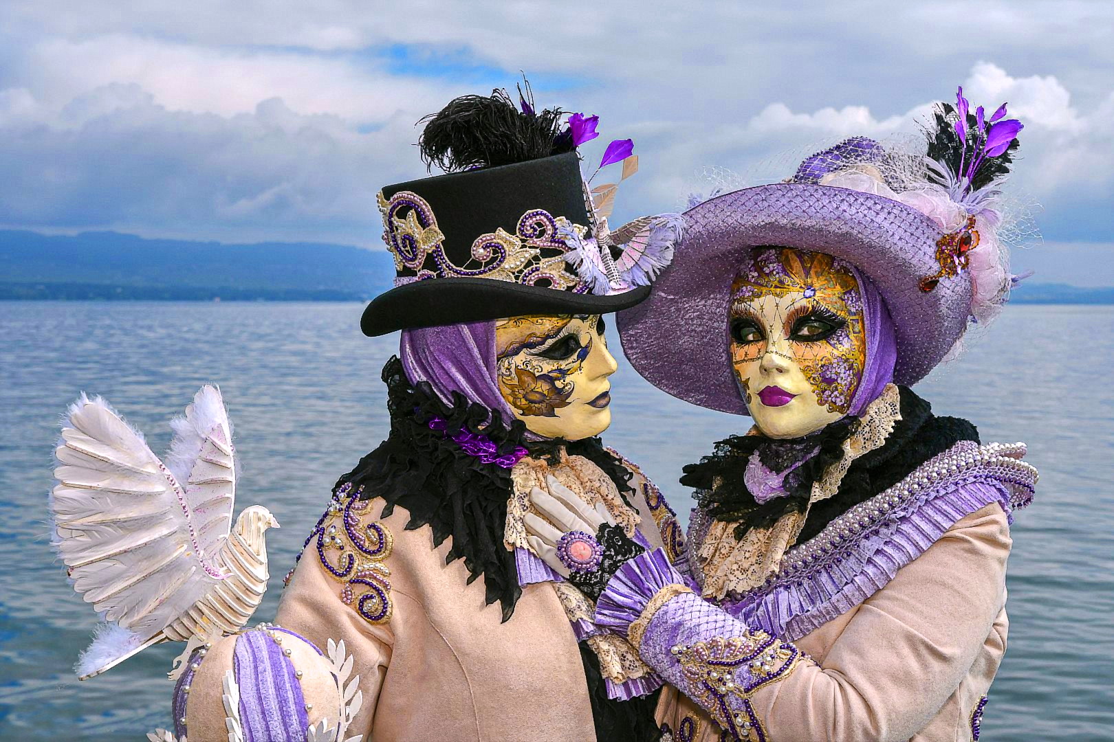 Карнавальные костюмы в венеции