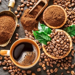 Пазл: Молотый кофе
