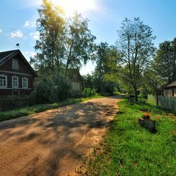 Пазл: Деревенская улочка