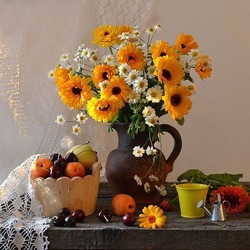 Пазл: Летний букет