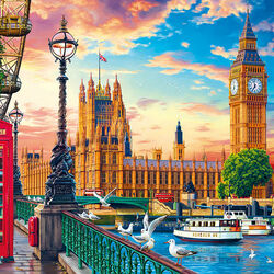 Пазл: Краски Лондона