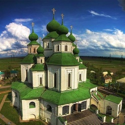 Пазл: Величественный собор в донской станице 