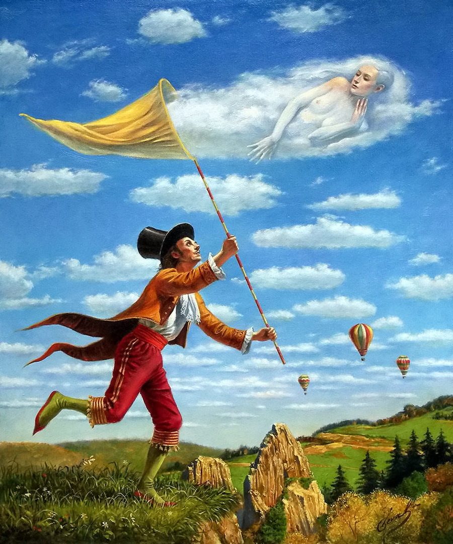 Сон ловлю. Михаил Хохлачев картины. Михаил Хохлачев (Michael cheval) Dream Catcher. Картины художников сюрреалистов Михаил Хохлачев. Художник Michael cheval Михаил Хохлачев картины по номерам.