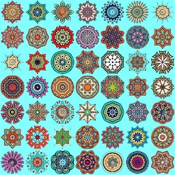 Пазл: Мандалы