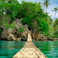 Пазл: Мостик к острову