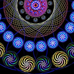 Пазл: Мандалы