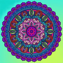 Пазл: Мандала